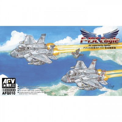 [���ܼ�] BFQ010 [AFV CLUB] BFQ010 Q-scale F-15C Eagle