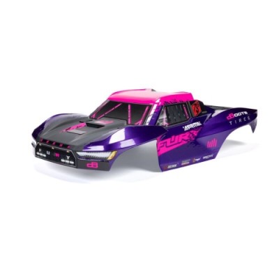 [���ܼ�] ARA-2121 [ARRMA] ARA-2121 1/10 FURY Painted Decaled Trimmed Body Set, Purple