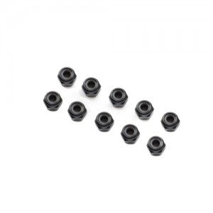 [TEAM LOSI] LOS-3965 Nylock Nut M4 STL (10) 