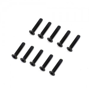 [TEAM LOSI] LOS-3954 Flat Head Screws, M5 x 25mm ST 
