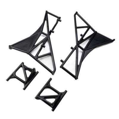 [���ܼ�] LOS-3629 [TEAM LOSI] LOS-3629 Fender Mounts and Cage, Rear, L/R: ALL 5IVE-T 3.0