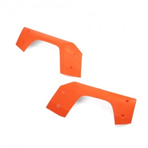 [TEAM LOSI] LOS-4011 Body Panel, Rear Fender, Left/Right, Flourescent Orange: 5IVE-T 3.0 