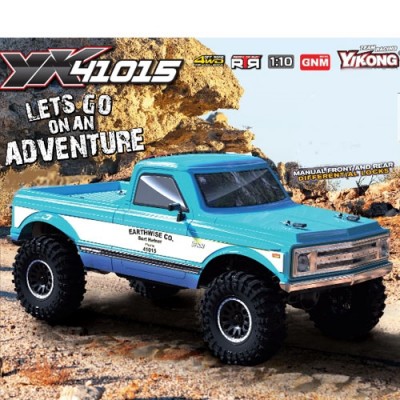 [���ܼ�] YK41015 Blue [YK HOBBY] 1:10 YK41015 Pro ROCK Trial �� 4WD Ʈ���̾�RTR LCG ����(����)
