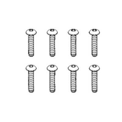 [���ܼ�] YK80095 [YK HOBBY] YK80095 Button Head Tap Screw M3-18