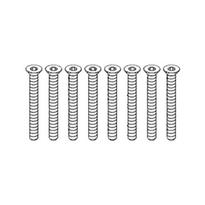 [���ܼ�] YK80083 [YK HOBBY] YK80083 Flat Head Hex Screw M4-40