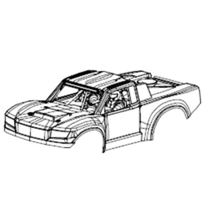 [���ܼ�] YK80051 [YK HOBBY] YK80051 Body Set (completed) (Color 2)