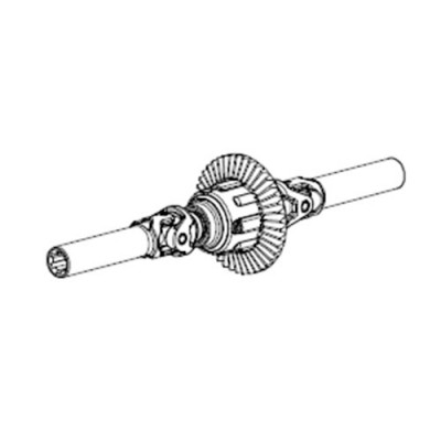 [���ܼ�] YK80028 [YK HOBBY] YK80028 F/R Differential