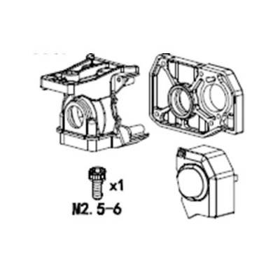 [���ܼ�] YK80015 [YK HOBBY] YK80015 Center Diff Mount