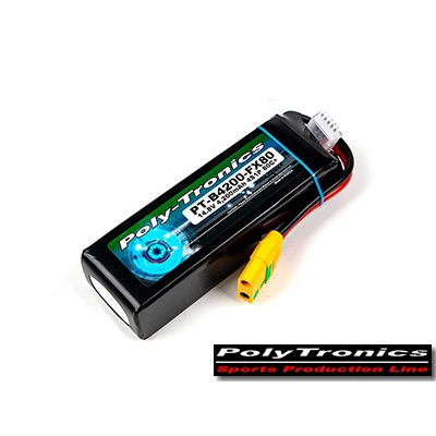[���ܼ�] PT-B4200-FX80-4S PT-B4200-FX80 (14.8V, 4S1P, 80C+/JST-XT/XT90-S) ��Ƭ������ ���͸� - XT90 ��Ƽ����ũ