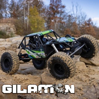 [���ܼ�] AXI-1207T1 [Axial] 1/8 AXP8 Gilamon 2.2 4X4 RTR Brushed Trail Buggy, Green - ���͸�, ������ ������