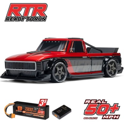 [���ܼ�] ARA2315ST1 [ARRMA] 1/12 INFRACTION GROM 3S 4X4 RTR �귯�ø��� �÷ε� ��Ʈ��Ʈ ��� (���͸� �� ������ ����), ����/����