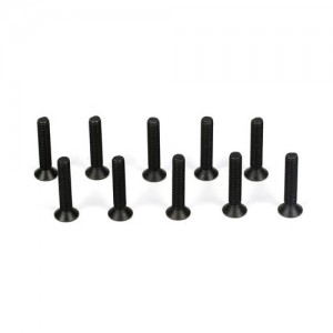 [TLR Racing] Flathead Screw, M3x16mm (10) 