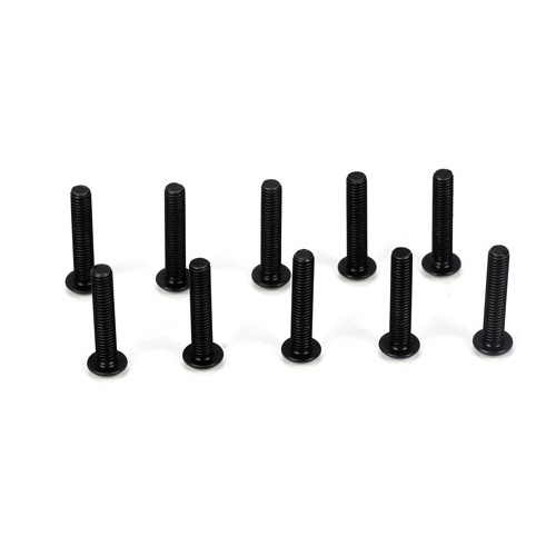 [���ܼ�] TLR5909 [TLR Racing] Button Head Screws, M3x16mm (10)   **VTR235110 ��üǰ���� ��밡��