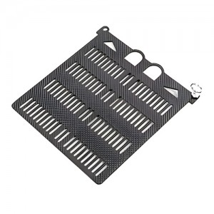 [WJD] Sliding Type Carbon Battery Tray for X1380/V1200S(w/Lock Ring) 