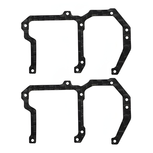 [���ܼ�] nCPS457-CF [RAKONHELI] Rakonheli CNC Carbon Fiber Side Frame Set
