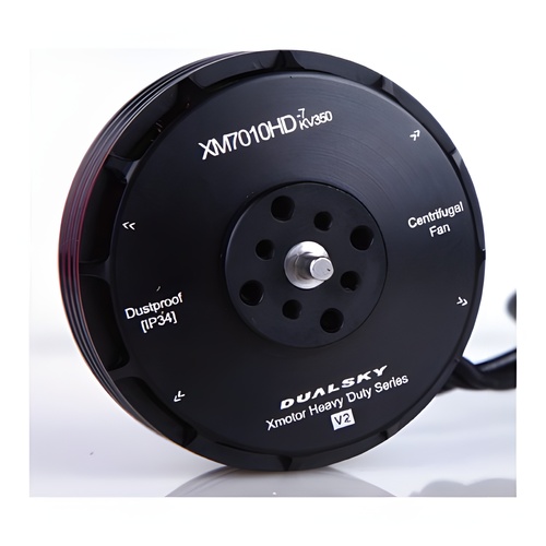 [���ܼ�] 7010HD16 [DUALSKY] Xmotor Heavy Duty Series High Voltage (HV) Multi-copter Motor XM7010HD-16 10-12S 155KV - V2 (�����Ǹ�)
