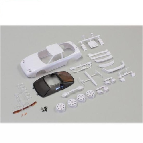 [���ܼ�] KYMZN179 [KYOSHO] NISSAN 180SX White body set(w/Wheels)