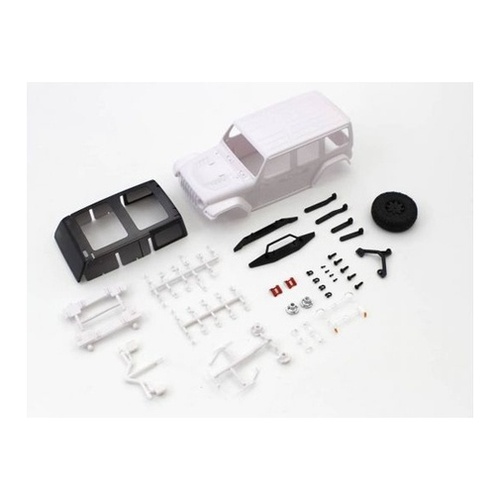 [���ܼ�] KYMXN01 [KYOSHO] JEEP WRANGLER RUBBICON White Body Set