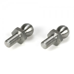 [TLR Racing] Titanium Ball Stud, 4.8 x 6mm (2) 