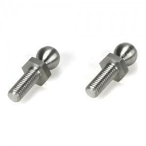 [TLR Racing] Titanium Ball Stud, 4.8 x 8mm (2)22/22T 