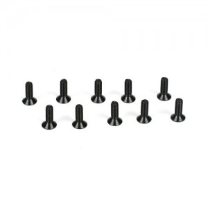 [TLR Racing] Flathead Screws, M2 x 6mm (10) 