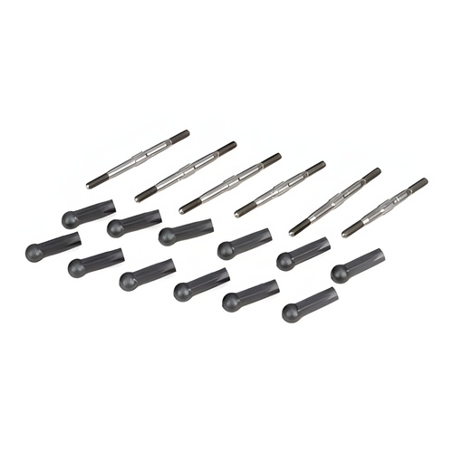 [���ܼ�] TLR334016 [TLR Racing] TLR334016 HD Turnbuckle Kit, Titanium (6): 22/2.0