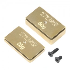[TLR Racing] Rear Brass Plate Set: 22 4.0 �ɼ� 