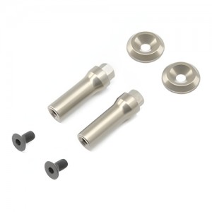 [TLR Racing] Aluminum Battery Mount Post Set: 22 4.0 �ɼ� 