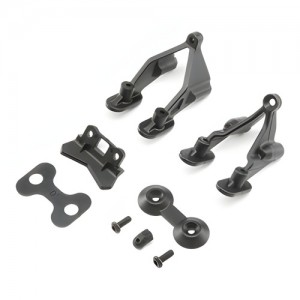 [TLR Racing] Rear Wing Stay & Washers: 22 4.0 