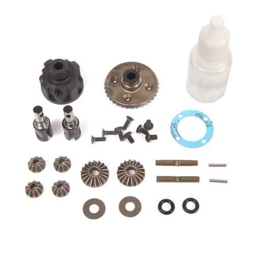 [���ܼ�] TLR332086 [TLR Racing] Front Rear Diff Complete Metal: 22X-4