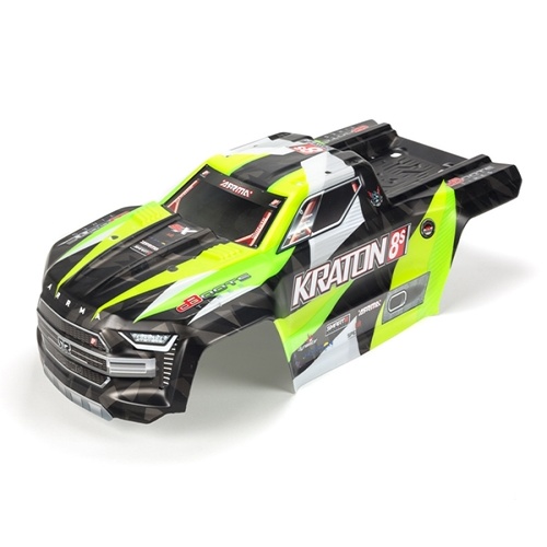 [���ܼ�] ARA409001 [ARRMA] Kraton 8S Body Green �����Ϸ� �ٵ�