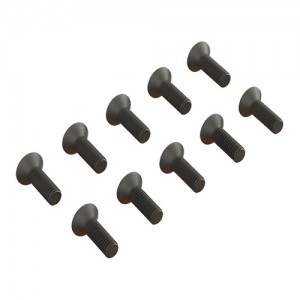 [ARRMA] Flat Head Hex Machine Screw M2.5x8mm (10) 