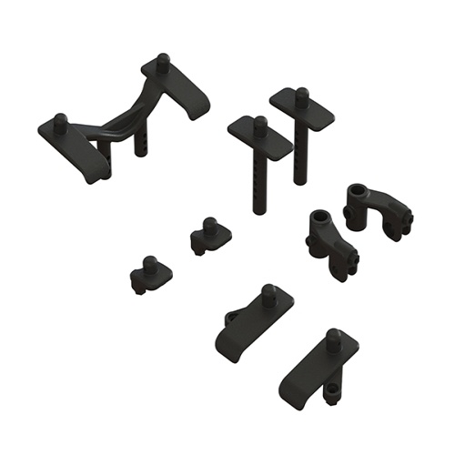 [���ܼ�] ARA320485 [ARRMA] Body Post Set (1:5 KRATON 4X4 8S) �ٵ� ����Ʈ