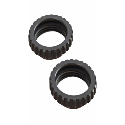 [���ܼ�] ARAC8964 [ARRMA] AR330514 Shock Collar Aluminum Black 6S (2)