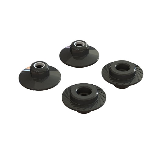 [���ܼ�] ARAC9698 [ARRMA] AR708007 Flanged Lock Nut 5x8mm (4)