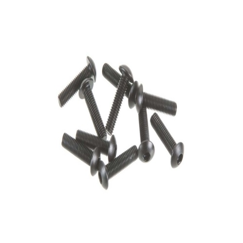 [���ܼ�] AXIC0116 [Axial] AXA116 Hex Socket Button Head M3x12mm Black (10)