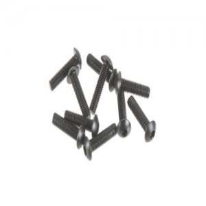 [Axial] AXA116 Hex Socket Button Head M3x12mm Black (10) 