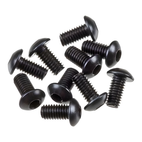 [���ܼ�] AXIC0005 [Axial] AXA0113 Hex Socket Button Head Black M3x6mm (10)