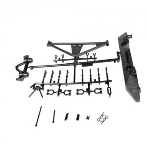 [Axial] AX80126 RrBumper/TireCarrierSCX10/Poison Spyder/JK 