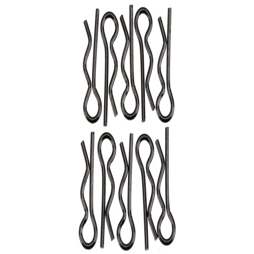 [���ܼ�] AXIC1059 [Axial] AXA1059 Body Clip 6mm Black (10)