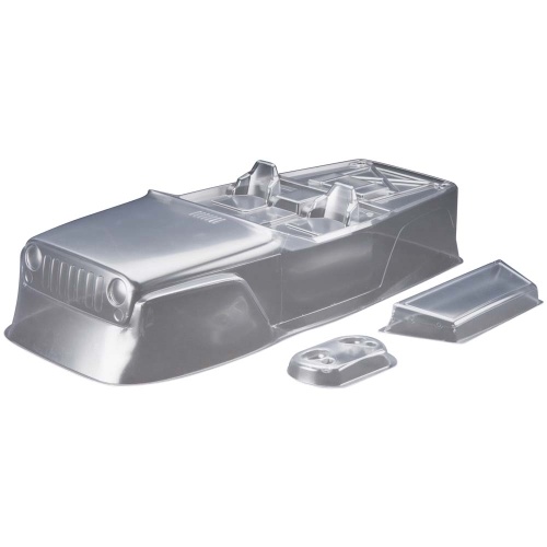 [���ܼ�] AXIC4038 [Axial] AX04038 Jeep Wrangler Race Body .40 Clear �̵����ٵ�