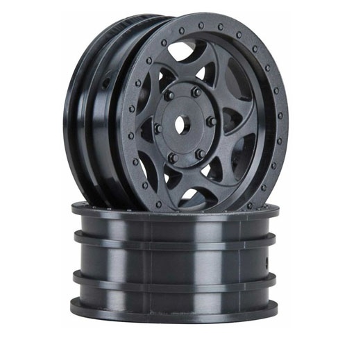 [���ܼ�] ax08138 [Axial] 1.9 Walker Evans Street Wheel Black (2) AXIC8138