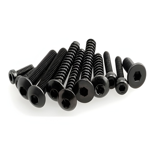 [���ܼ�] AXIC0131 [Axial] AXA469 M3x20mm Hex Socket Tapping Flat Head (Black) (10pcs)