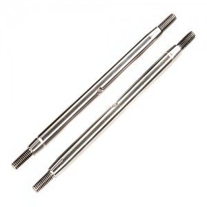 [Axial] Stainless Steel M6x 97mm Link (2pcs): SCX10 III 