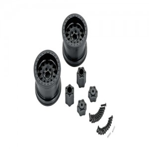 [Axial] AX31178 2.2 Method Beadlock Wheels IFD Black (2) 