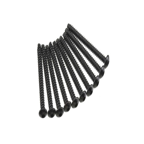 [���ܼ�] AXIC0125 [Axial] AXA441 Hex Tap Button Head M3x30mm Black (10)