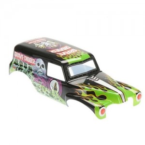 [Axial] AX31459 Grave Digger Monster Truck Printed Body 