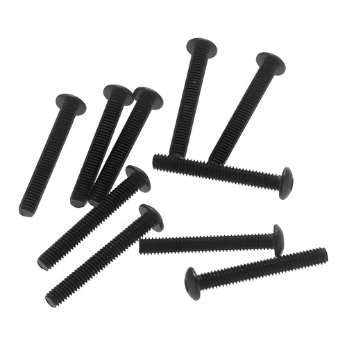 [���ܼ�] AXIC1491 [Axial] AX31491 Hex Socket Button Head M2.6x1mm Black (10)
