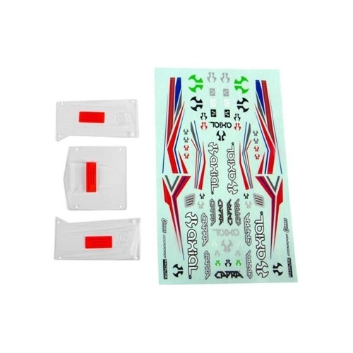 [���ܼ�] AXI230012 [Axial] Body Panel Set, Clear: Capra 1.9 UTB (AXI230012)