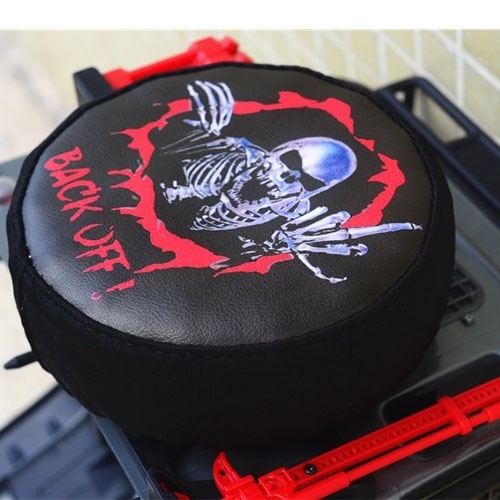 [���ܼ�] TRX4ZSP19A-BK [GPM] SKELETON PRINT SPARE TIRE COVER-1PC